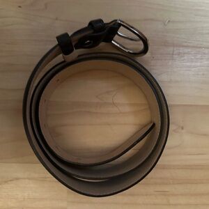 Longchamp Brown Leather Belt